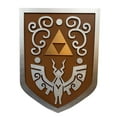 thumbnail image 1 of Wind Waker Shield | 14" Link Costume Accessory | Legend of Zelda Wooden Cosplay Prop | Small for Teens, 1 of 4