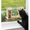 thumbnail image 1 of Plow & Hearth One-Way Mirror Window Mount Bird Feeder, 1 of 1