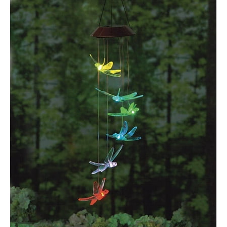 Wind & Weather Solar Dragonfly Mobile