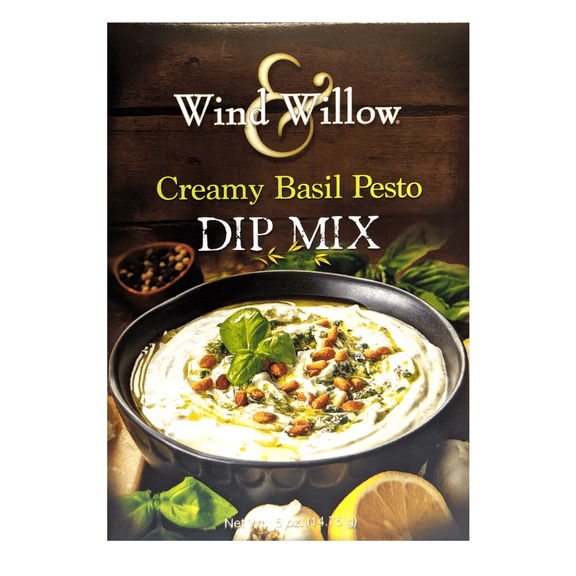 Wind & Willow Dip Mix, Creamy Basil Pesto - Set of 2 (44126)