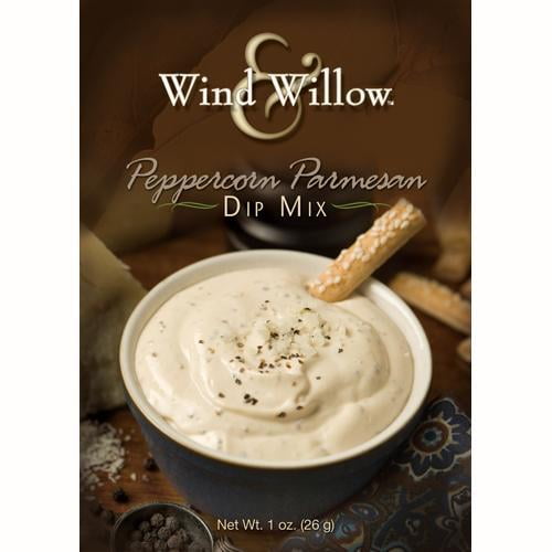 Wind & Willow Peppercorn Parmesan Dip, 1-Ounce Boxes (Pack of 6)