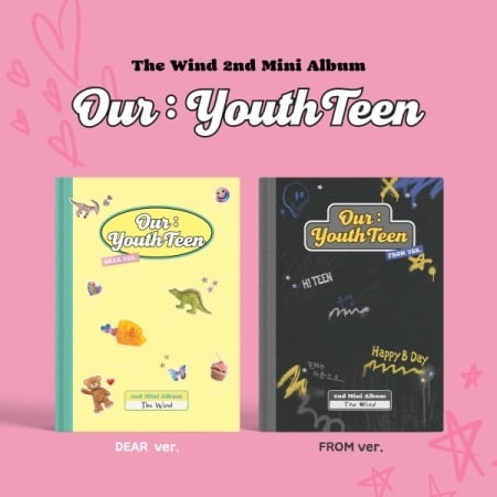 The Wind - Our : Youthteen Random Cover K-Pop Album with 88-Page Photobook