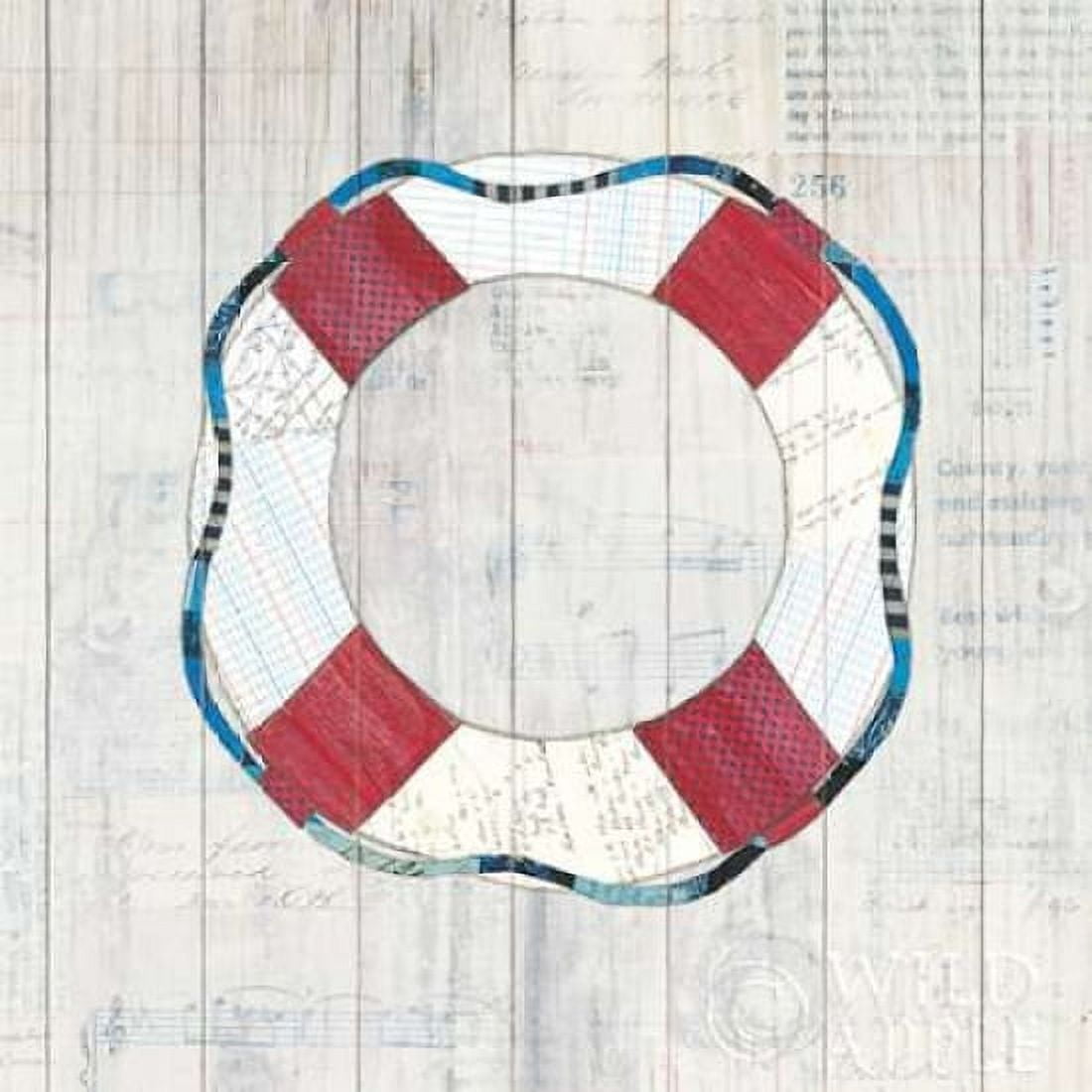 Wind and Waves III Nautical Canvas Art - Courtney Prahl (24 x 24)