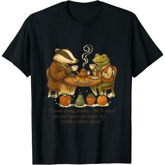 Wind in The Willows by Kenneth Grahame Book Quote Boys Girls T-Shirt, Unisex T-Shirt