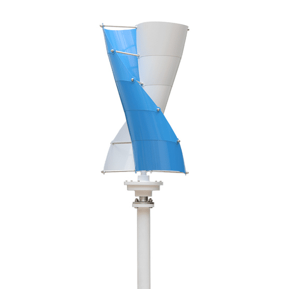 Wind mill Energy Vertical Wind Turbine 3000W 24V 48V Maglev System Small For Hybrid Solar Wind System