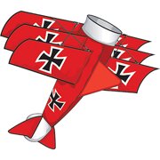 Windnsun 516238 Supersize 3D Baron Kites, Red