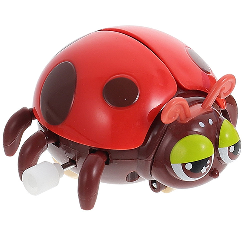 Wind up Ladybug Toy Animal Toys Kids Insect Little Child Plastic