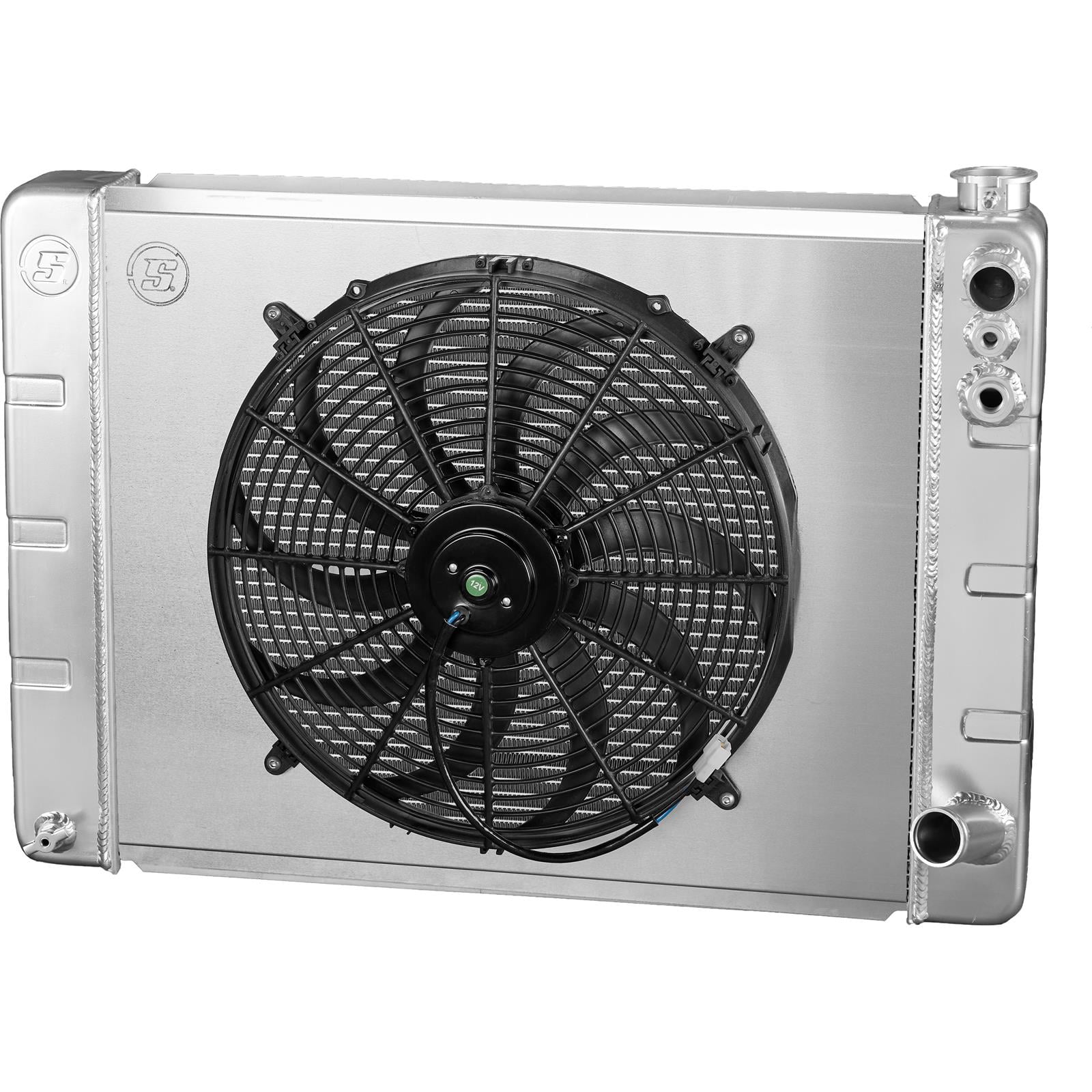 WindChill™ LS 3-Row Radiator, Shroud/Fan, 28x19 - Walmart.com