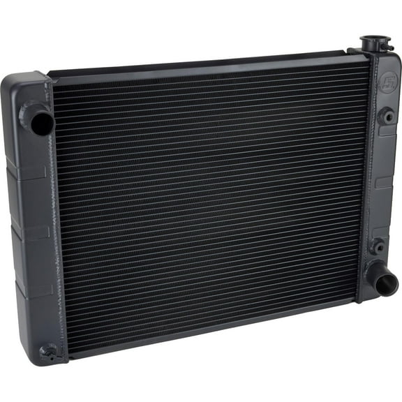WindChill™ SBC/BBC 3-Row Radiator w/ Cooler, 33x19, Black