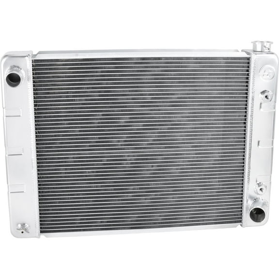 WindChill SBC/BBC 3-Row Radiator w/ Cooler, 33x19, Plain