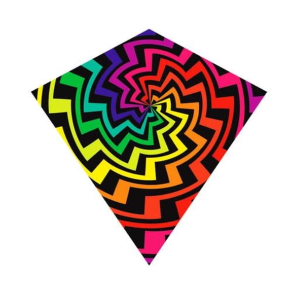 WindDiamond Nylon Diamond Kite 30" (Spiral)