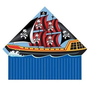WindNSun Delta Xt Wide Polyester Ripstop Pirate Ship Delta Kite, 54 inches