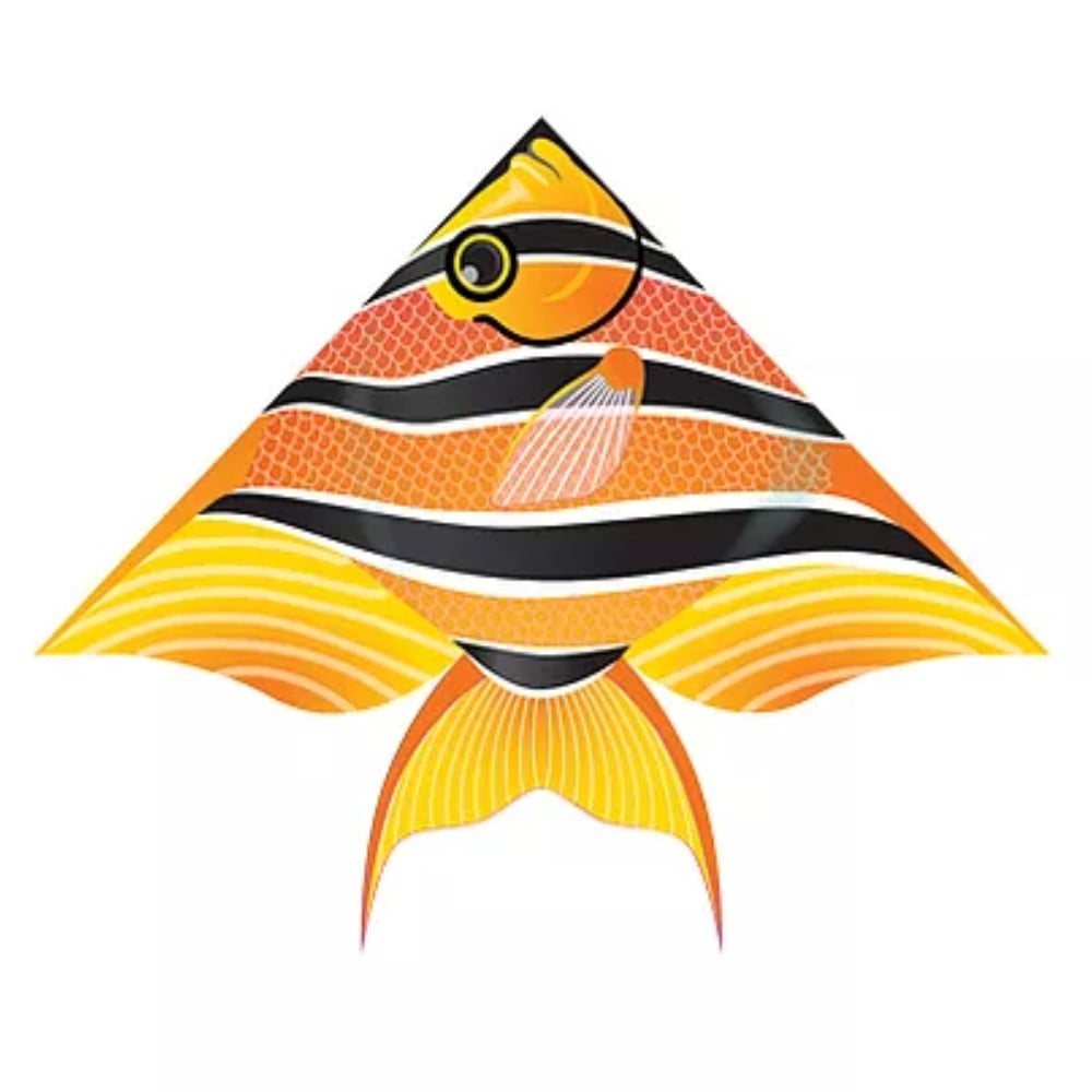 WindNSun DeltaXT 2-D Nylon Kite - 54" (Tropical Fish)