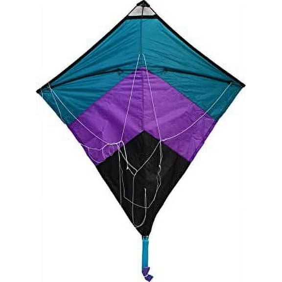 WindNSun Dual Control Chevron Diamond Stunt Kite, 36" Tall