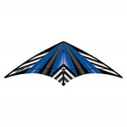 WindNSun EZ Sport 70 Kite - Dual Control Nylon Sport Kite Blue Stripe Print