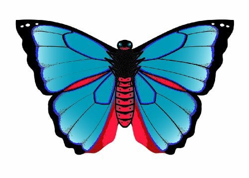 WindNSun Karner Blue Butterfly Nylon Kite, 32"