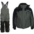 thumbnail image 1 of WindRider Ice Fishing Suit | Insulated Bibs and Jacket | Flotation | Tons of Pockets | Adjustable Inseam | Reflective Piping | Waterproof Gear for Ice Fishing and Snowmobiling, 1 of 5