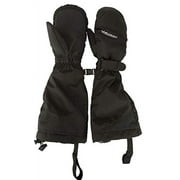 WindRider Waterproof Kids Mittens | Elbow Length Cuff to Keep Snow Out | Wrist Leashes - No More Lost Mittens