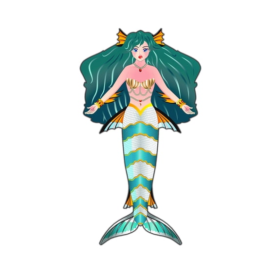 WindZone - Mermaid Supersized Nylon Kite