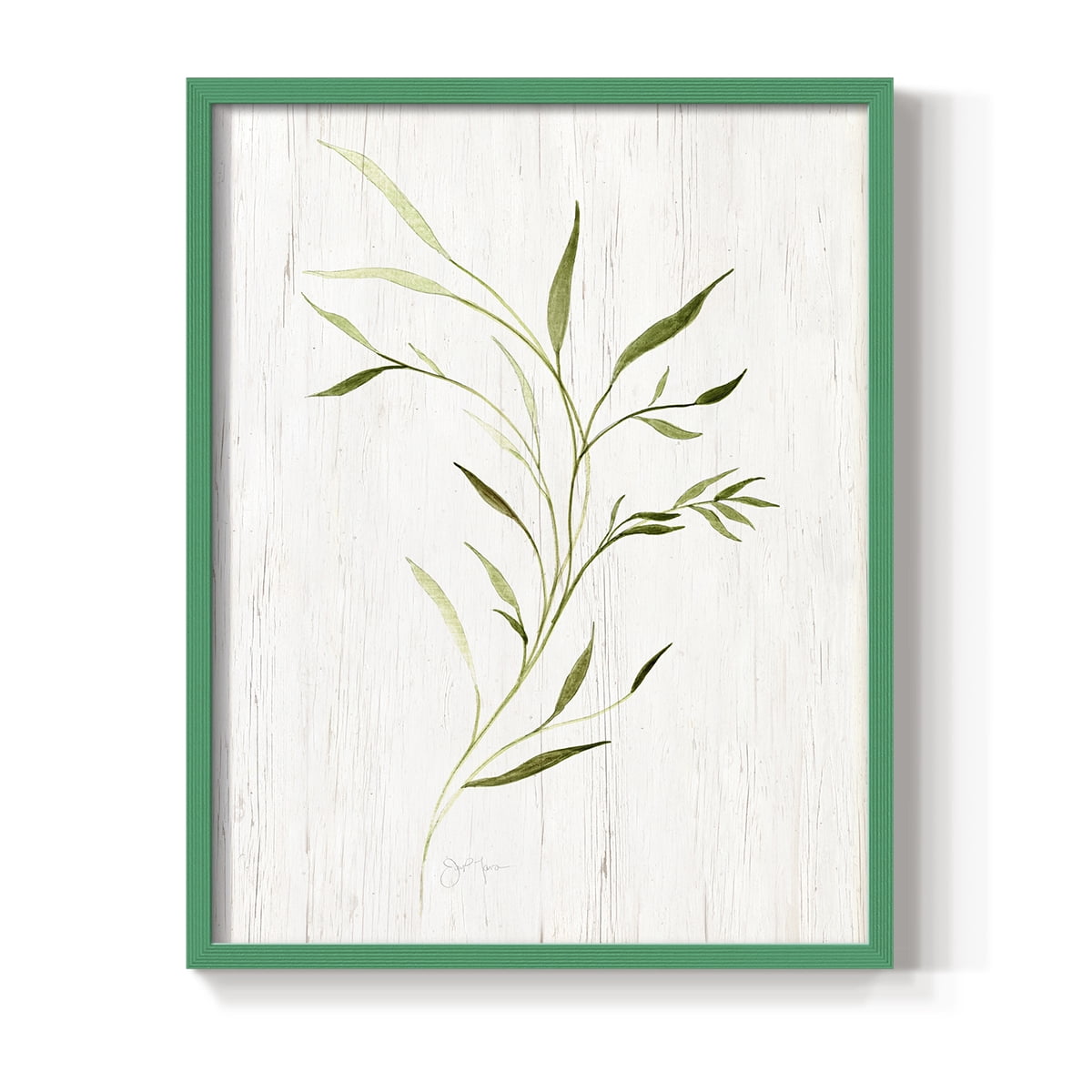Windblown Leaves II Framed Print - Solid Wood in Single Picture Frame Solid Wood 2 Framed Print