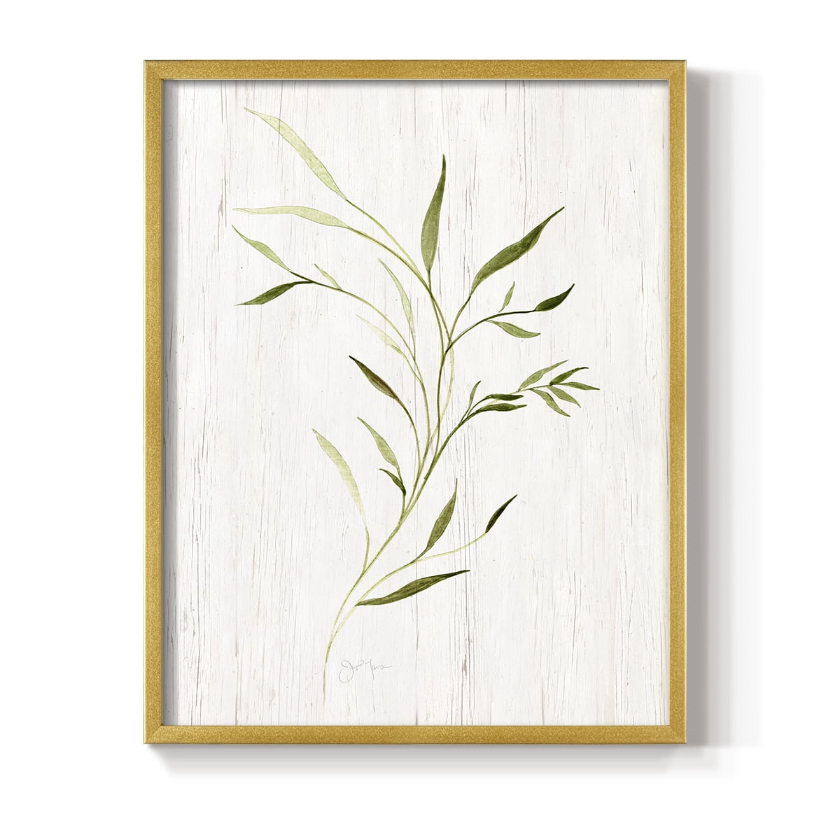 Windblown Leaves II Framed Print - Solid Wood in Single Picture Frame Solid Wood 2 Framed Print