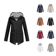 thumbnail image 1 of Windbreaker Jacket Women 2025 Fall Outdoor Lightweight Windbreaker Zip Up Hooded Jackets with Pockets Outerwear, 1 of 3