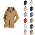 thumbnail image 1 of Windbreaker Jacket Women 2025 Fall Outdoor Windproof Lightweight Zip Up Hooded Jackets with Pockets Outerwear, 1 of 5