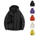 thumbnail image 1 of Windbreaker Jacket for Men 2025 Lightweight Breathable Windproof Waterproof Zip Up Hooded Jacket with Pockets, 1 of 8