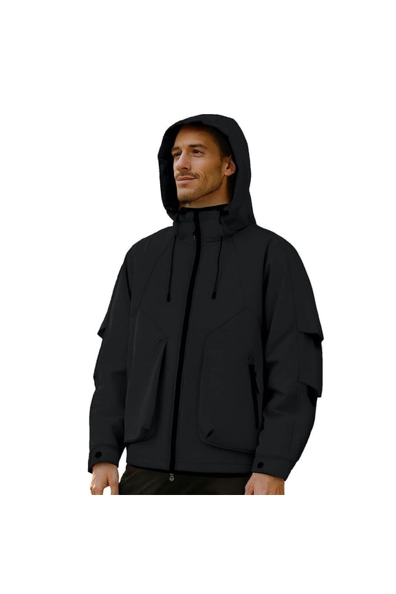 Windbreaker Jackets For Men Sevevn Men's Ski Jacket Waterproof Snowboard Coat Winter Snow Insulated Windproof Jacket