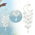 thumbnail image 1 of Windchime Clearance! Shishian Seashell Wind Chimes Outdoor Small Wind Chimes Unique Handmade Natural Seashell Wind Chimes For Outside Outdoor Porch Decor Clearance Sale, 1 of 7