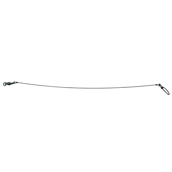 WINDELS MUSKIE LEADER 90 LBS BLACK