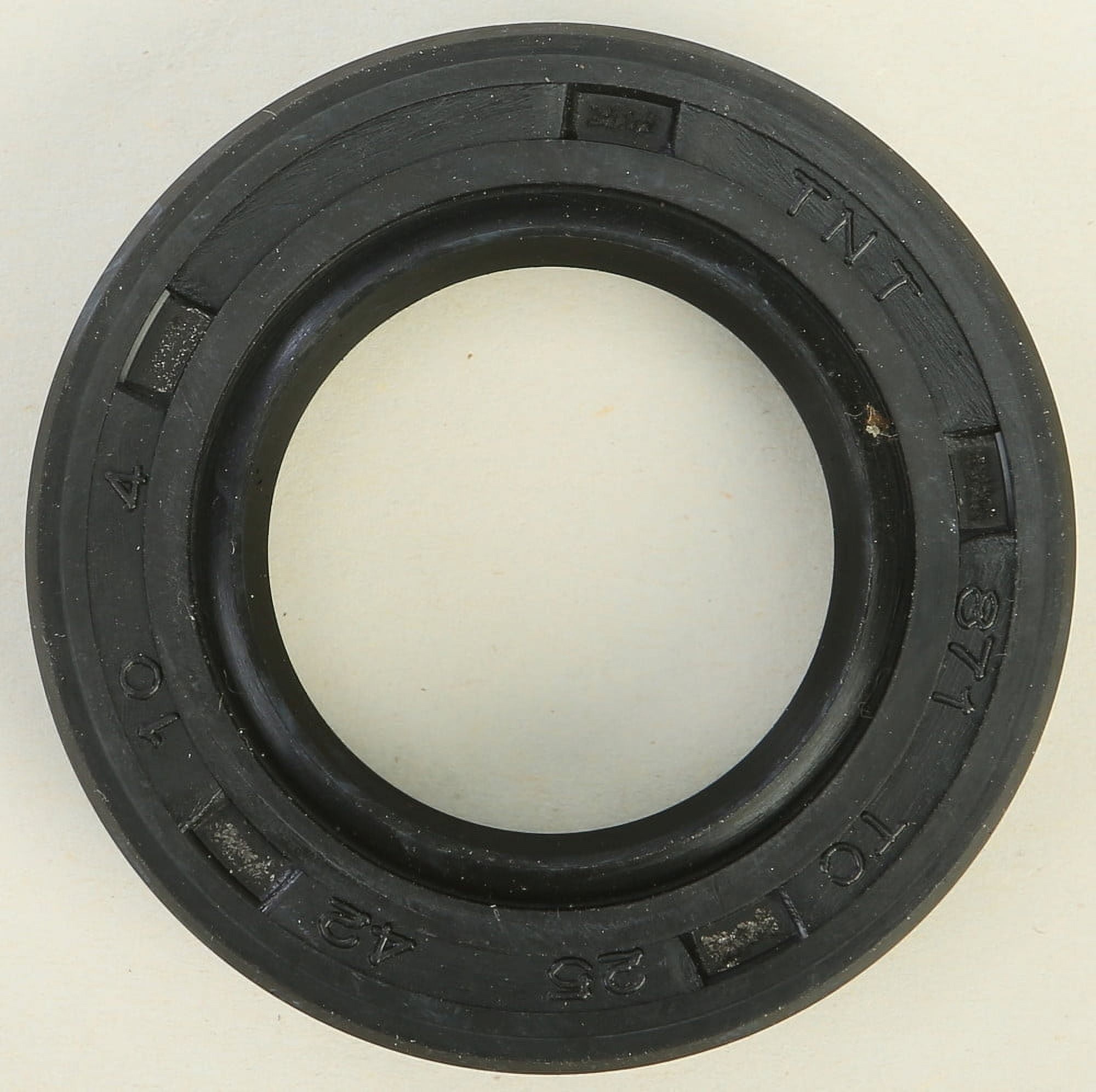 Radial-Wellendichtring 25x42x10 DA NBR 70 – 10 Stück, DIN 3760 Form A, Gummi-elasticher Außenmantel, Temperaturbeständig -30°C Bis +100°C, Für Öl & Wasser