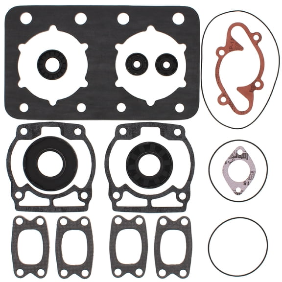 Winderosa 711177 Gasket Set with Oil Seals