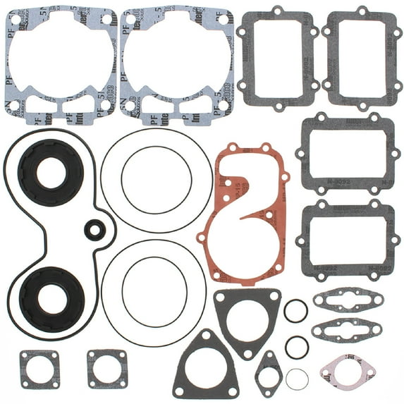 Winderosa 711280 Gasket Set with Oil Seal