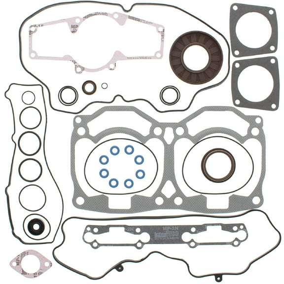 Winderosa Gasket Set for Ski-Doo Mach Z 1000 05 06, Mach Z 1000 Adrenaline