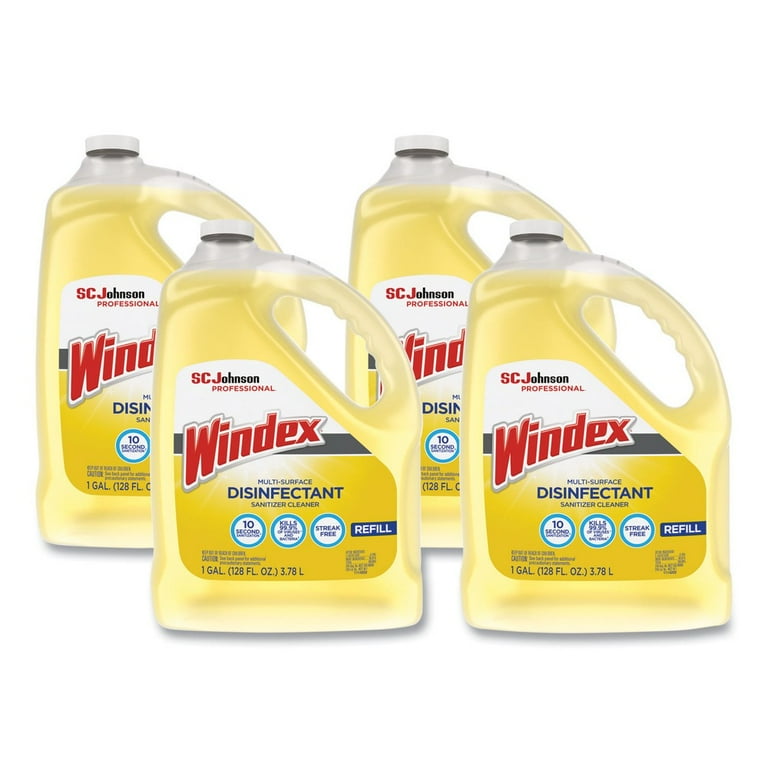 Windex Multi-Surface Disinfectant Cleaner, Citrus Scent, 1