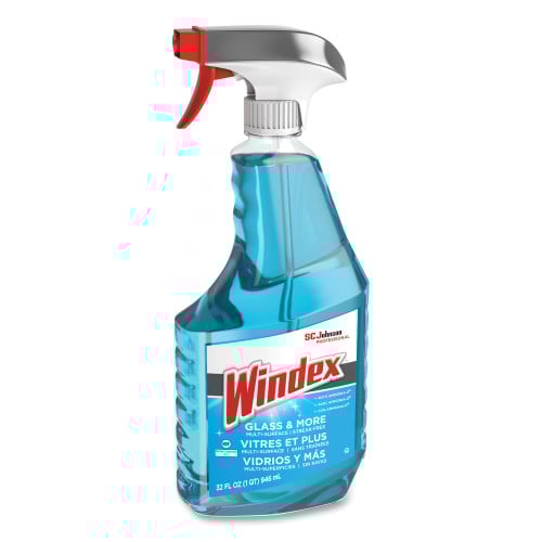 Windex Ammonia-D Glass Cleaner, Fresh, 32 oz Spray Bottle, Each