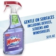 thumbnail image 1 of Windex Ammonia-Free Glass, Window, Mirror, and Windshield Cleaner, Crystal Rain Scent, Spray Bottle, 32 fl oz, 1 of 14
