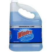 Windex Commercial Line Glass Cleaner Refill, Blue Original, 128 fl oz