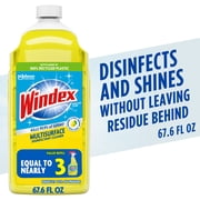 Windex Disinfectant Cleaner Multi-Surface Refill, Citrus Fresh, 67.6 fl oz
