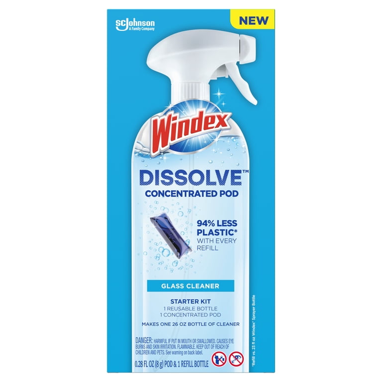 best window cleaner for vape residue Windex Dissolve Pods Starter Kit with Reusable Bottle & Concentrate Colour:Flowing Purple running boards Ice Mint FUME Prime BUBBLEGUM