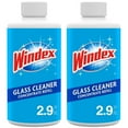thumbnail image 1 of Windex Glass Cleaner Concentrate, Two 2.9 Ounce Concentrated Refill Bottles, 1 of 5