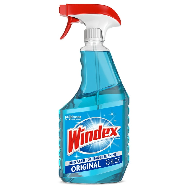 912503-4 Windex Glass Cleaner, 1 gal. Jug, Unscented Liquid, Ready to Use,  1 EA