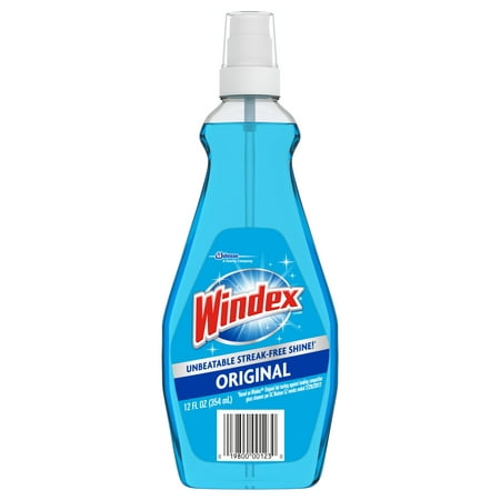 Windex Glass Cleaner with Sprayer, 12 fl oz