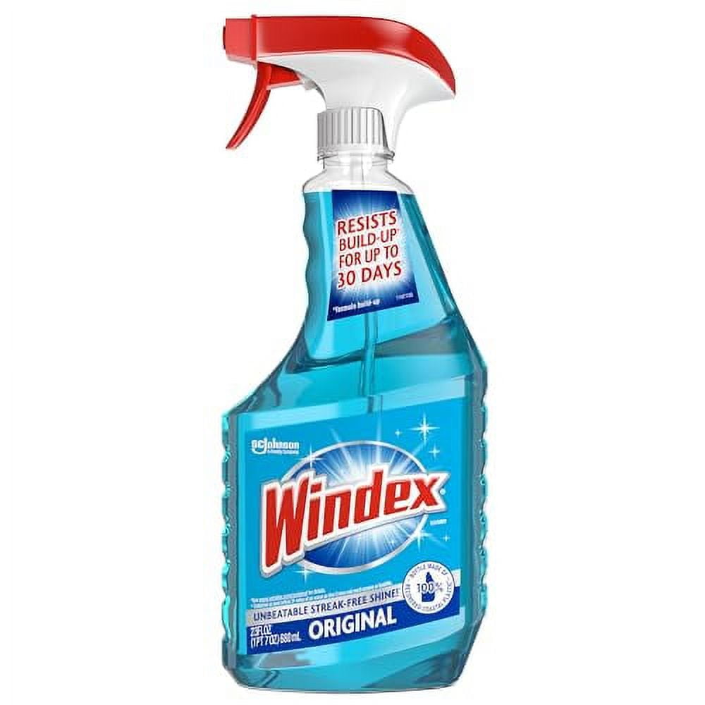 Windex Glass and Window Cleaner Spray Bottle, New Packaging Designed to