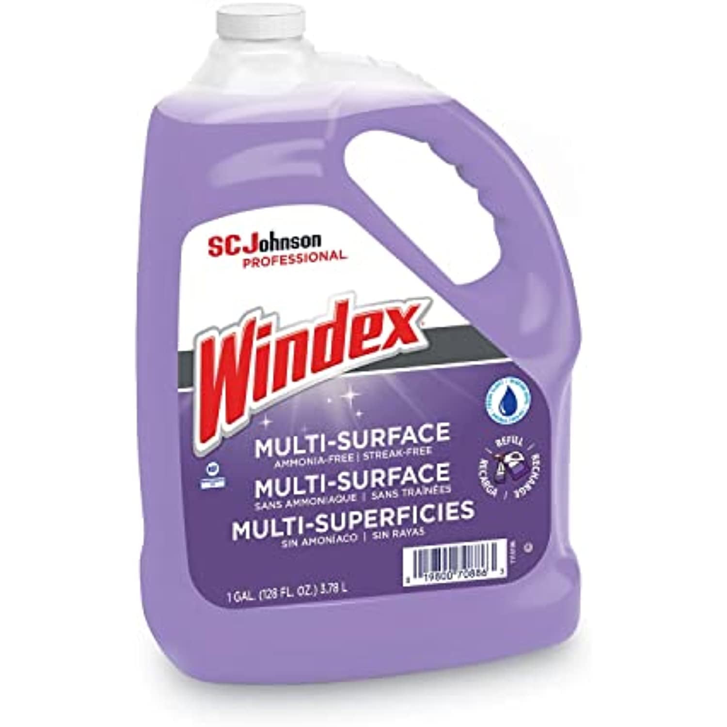 Windex Non-Ammoniated Glass & Multi-Surface Cleaner Sjn697262ea Each ...