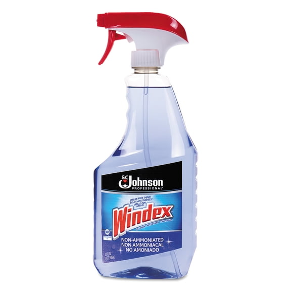 Windex Non-Ammoniated Multi Surface Cleaner Pleasant Scent 32 oz Bottle 12/Carton 697259