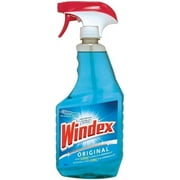 Windex Original Glass & Window Cleaner - Streak-Free Blue Glass Cleaner - 25.87 Fl Oz
