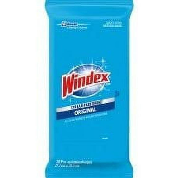 Windex Original Glass/Surface Wipes