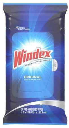  Windex Electronics Wipes 4Count Individually Wrapped (Pack of  2) : Health & Household